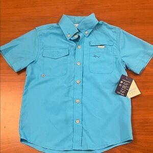 Crown & Ivy Kids' Blue Button Down Shirt